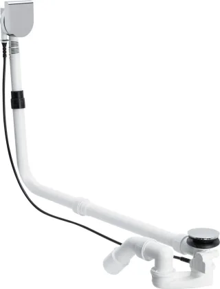 Viega Ab-/Überlauf Multiplex Visign M9, 6171.12 in 1070mmxDN40/50 verchromt 733599
