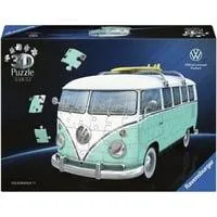 3D Puzzle Iconics: Volkswagen T1 - Chrome Edition