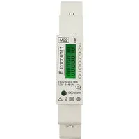 Schellcount Wechselstromzähler 45A LCD-Display MID geeicht S0-Schnittstelle Stromzähler Hutschiene
