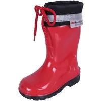 Lemigo Rote Gummistiefel Regenstiefel Regenschuhe für Kinder LEMIGO 23 EU Hausschuh