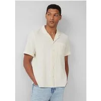 s.Oliver Kurzarmhemd Hemd Resort Fit: Luftiges Kurzarmhemd aus Musselin