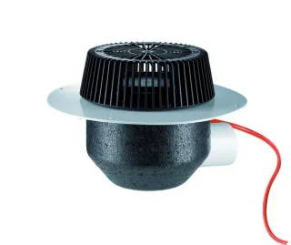 DALLMER Dachablauf SuperDrain 64 H PVC, beheizt, DN 70, 671196 671196