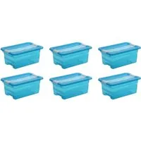 keeeper Aufbewahrungsbox cornelia (Set, 6 St), mit Deckel, Schiebeverschluss