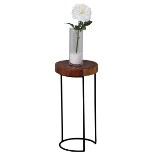 Beistelltisch Tisch BIMA 28x28x55 cm Sheesham Massivholz