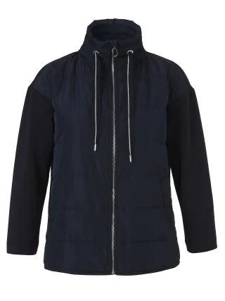 Frapp - Jacke Kragen 1/1 Arm Zipper navy - Gr. - 52