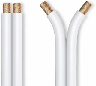 PURELINK Lautsprecherkabel, 2x1,5 mm², 15 m, weiß, OFC