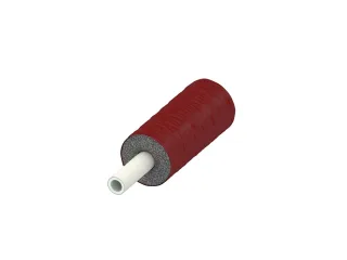 Tece flex Verbundrohr PE-Xc/Al/PE-RT vorgedämmt, RS 26, rot, Dim. 20, 732620, 25m 732620