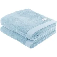 TOM TAILOR HOME Handtuch COLOR BATH, Frottier (2-St), 100% Baumwolle, 50x100 cm, uni, große Farbauswahl