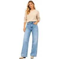 ONLY Bootcut-Jeans ONLMADISON Damen Jeans Wide Leg High Waist Model 15282975 Stretch-Denim mit angenehmer Flexibilität