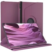 EAZY CASE Tablet-Hülle Rotationcase für Samsung Galaxy Tab S11 Ultra 14,6 Zoll, Tablet-Hülle Bookstyle Case Fullcover Schutz Tasche Stehfunktion Lila