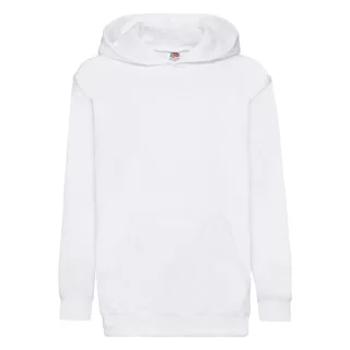 Fruit of the Loom - "Classic" Kapuzenpullover für Kinder (Weiß)