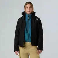 The North Face Funktionsjacke W SANGRO JACKET wasserdicht, winddicht, leicht, mit gebürstetem Kinnschutz