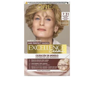 Excellence Creme Ammoniakfreie Haarfarbe Mit Mikrokeratin #7.31-naturgoldblond 1 Einheit