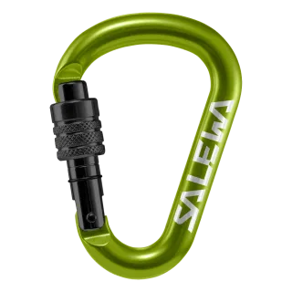 SALEWA - HMS Screw G2 Karabiner - Schwarz (Gr.SMALL)