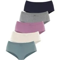 Vivance Taillenslip (5er-Pack) mit breitem Bündchen ohne zusätzliches Gummi