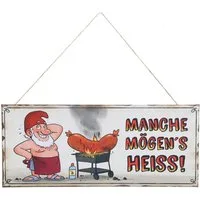 LB H&F Lilienburg Hängedekoration Schild Geschenk Mann Metallschild Grillregeln Grillen (Bayern Gartengrill Grillplatz-Schild Grillzubehör Griller Grillsaison Feuerstelle Sommer Küche Dekoschild Wandbild Wandschild Geschenkidee Bild Mann Freund Männe