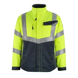 MASCOT Oxford Jacke SAFE SUPREME Hi-vis Gelb / Schwarzblau 3XL - 15509-860-17010-3XL