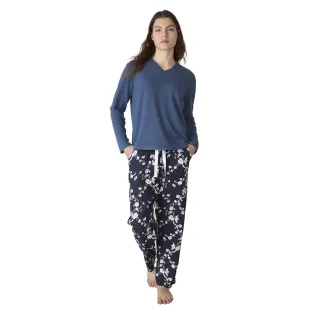 JJBFP1101 Langärmeliger Schlafanzug für Frauen