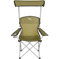 NILS CAMP Campingstuhl faltbarer Stuhl mit Sonnenschutz Outdoorstuhl Festivalstuhl, mit verstellbarem Sonnenschutz