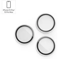 Hama Kameraschutzglas Kameraschutz für iPhone 16 Pro/Pro Max (Panzerglas 9H, 3 Einzellinsen) für iPhone 16 Pro, iPhone 16 Pro Max