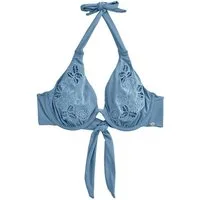 Next Bügel-Bikini-Top Unwattiertes Bikinioberteil, Bügel und Stickerei (1-St)