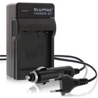Blumax Ladegerät für Panasonic DMW-BLG10-E DMW-BLH7 Lumix DC-TZ91, DMC-TZ10 Kamera-Akku