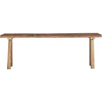 Ib Laursen Hocker Bank Holz Holzbank UNIKA L 120cm x B 25cm x H 42cm Ib Laursen 2172-00