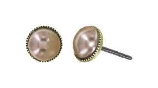 konplott - Ohrstecker - Black Jack braun