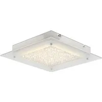 näve LED Deckenleuchte Glasgow, LED fest integriert, Warmweiß, LED Deckenlampe>>Glasgow