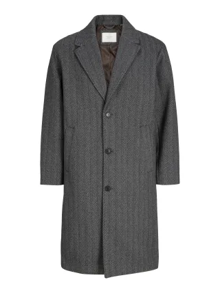 JACK&JONES - JORSALAMANCO COAT Braun - Gr. - S