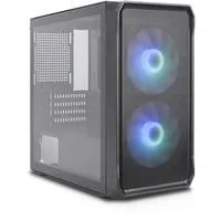 Air 10, Tower-Gehäuse schwarz, Tempered Glass