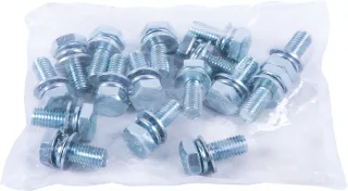 KS Tools Schraube M8 für Rollen zu PERFORMANCEplus Werkstattwagen (16 Stück) - 873.7014-R004P