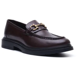 Hush Puppies Edgar Leder Herren BROWN Slipper