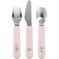 Mepal Kinderbesteck Mepal Mio Kinderbesteck 3-teiliges Set - Fairy Garden