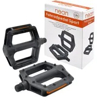 nean Fahrradpedale Fahrradpedale Pedale Sport (mit Reflektor, StVZO-Zugelassen, 9/16", 2er-Set)