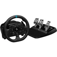 Logitech G923 Driving Force Rennlenkrad mit Pedalen - USB Gaming-Lenkrad (Set, für PS5, PS4, PC, Mac)