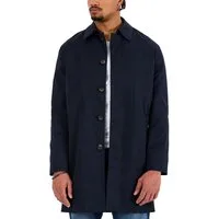RedBridge Kurzmantel mit Hemdkragen und Knopfleiste Casual Look Gerade Passform, seitliche Eingrifftaschen, minimalistisches Design