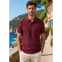 Man's World Poloshirt Kurzarm, lockere Passform, unifarben