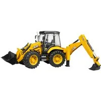 Bruder® Spielzeug-Bagger JCB 5CX eco Baggerlader 41 cm (02454), Made in Europe