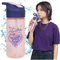Sarcia.eu Trinkflasche K-Pop Demon Hunters Huntrix Wasserflasche 450 ml