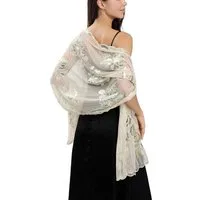 Zaewry Modeschal Elegante Damen-Stola, leichter Schal für Abendkleider