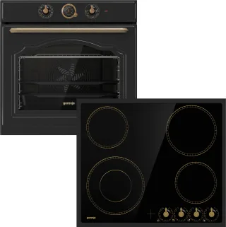 GORENJE Backofen-Set "BOS67371CLB" ecoClean AirFry-Funktion