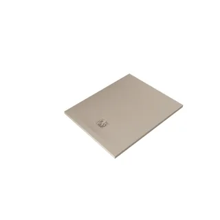 KLUDI-TERRA Duschwanne 80 x 100 H3 cm Abflussabdeckung inklusive Matt Light Dove 08DW08O2