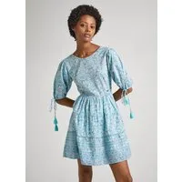 Pepe Jeans Tunikakleid Kleid MARGOT mit Kordelzug am Rücken