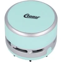 CLAUSS Akku-Handstaubsauger 2Clean Tischstaubsauger Mint, Mini Staubsauger Büro Gadget, Ideal für Büro, Haushalt oder Auto