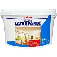 Wilckens Farben Wand- und Deckenfarbe Wilckens 10 L Latexfarbe weiße Farbe Latex Matt