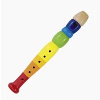 goki Blockflöte Blockflöte Regenbogen deutsch, packung, 1-St., kinder flöte, Farbenfroher Einstieg in Musik – Töne finden