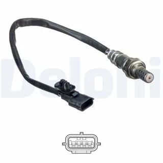 Delphi Lambdasonde Renault Clio Kangoo Modus Twingo Wind