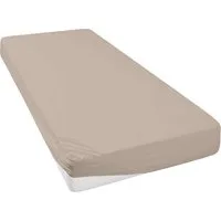 OTTO home Spannbettlaken SOUCY aus Baumwolle mit Elasthan, 160 g/m², Jersey-Elasthan, Gummizug: rundum, (1 Stück), Premium Bettlaken für Matratzen bis 30 cm Höhe, optimale Passform