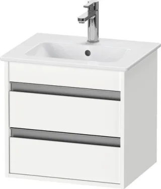 Duravit Ketho Waschtischunterbau wandhängend Weiß Matt 500x412x480 mm - KT644401818 KT644401818